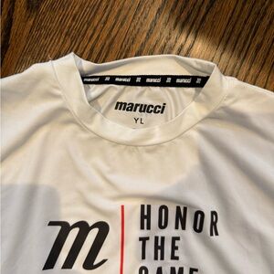 Marucci Kids White Graphic Tee